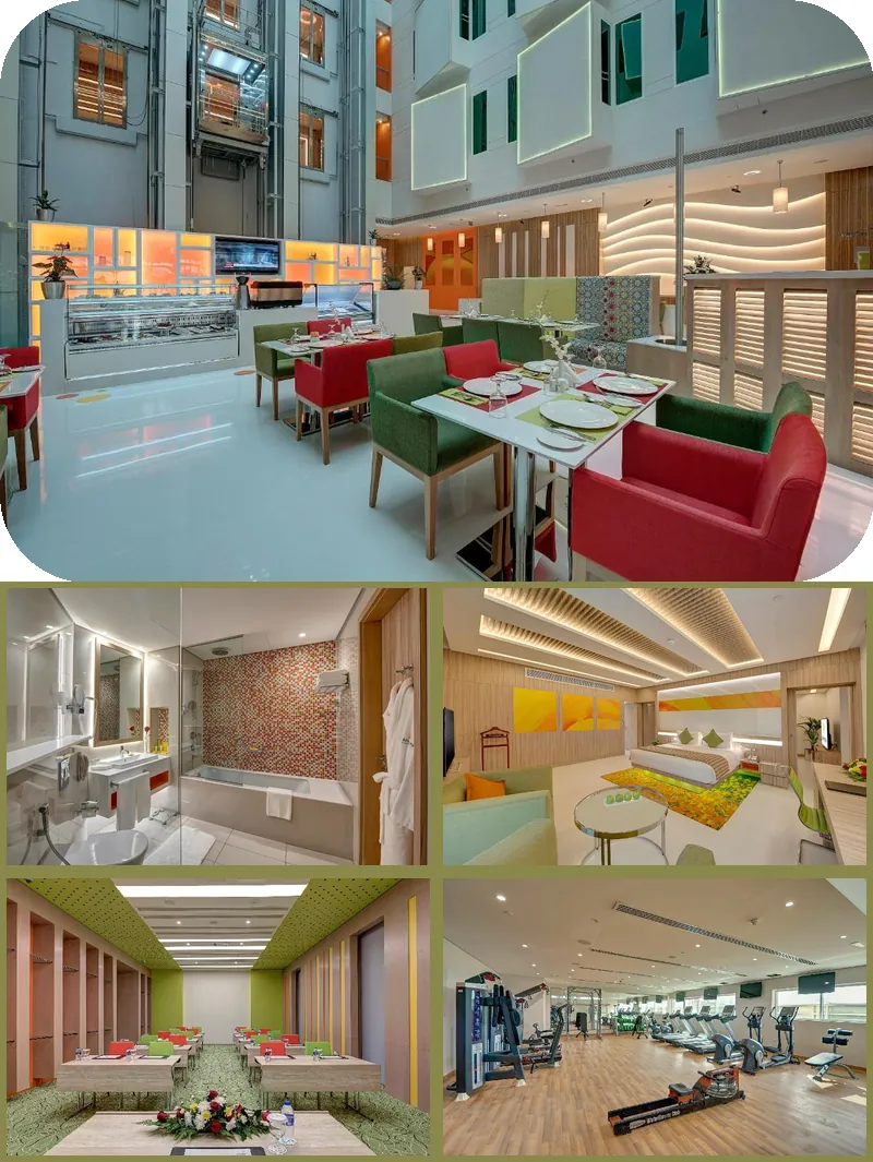 Al Khoory Atrium hotel main view