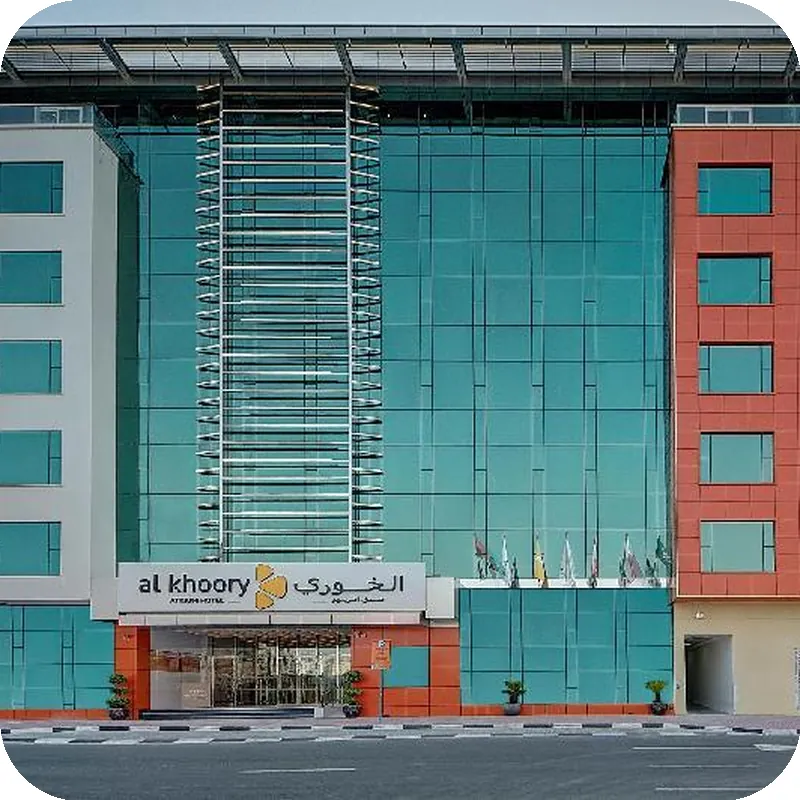Al Khoory Atrium hotel view